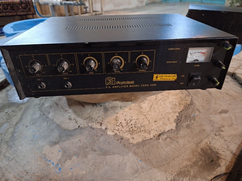 آمپلی فایر فاراتل قدیمی سالم دارای اکو