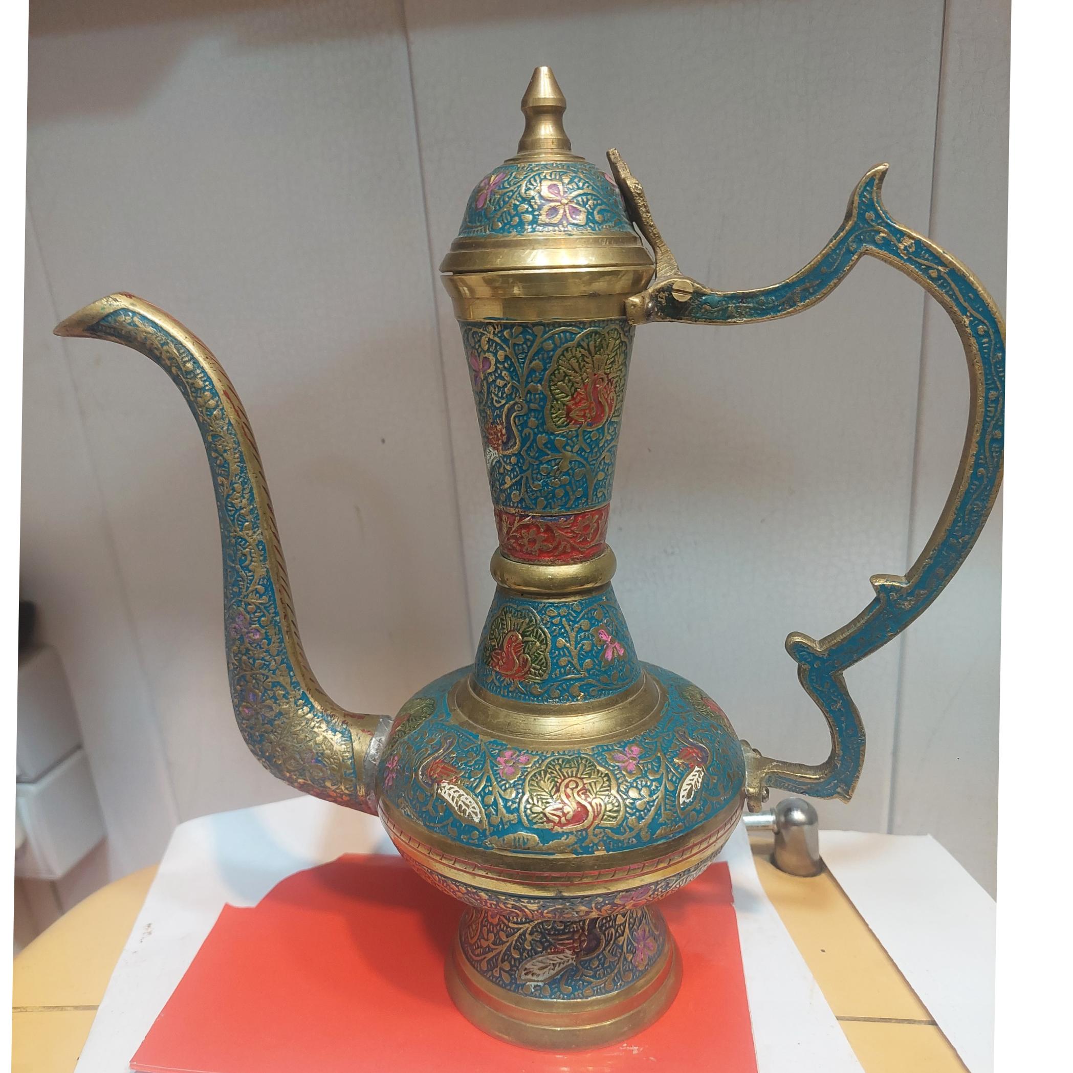 گلاب پاش برنزی منقوش