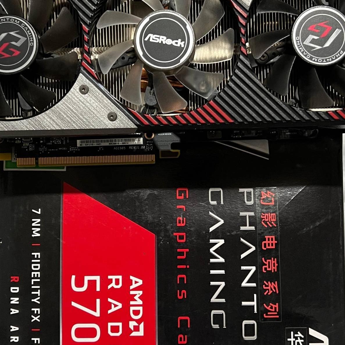 کارت قدرتمند Asrock RX 5700XT Phantom Edition