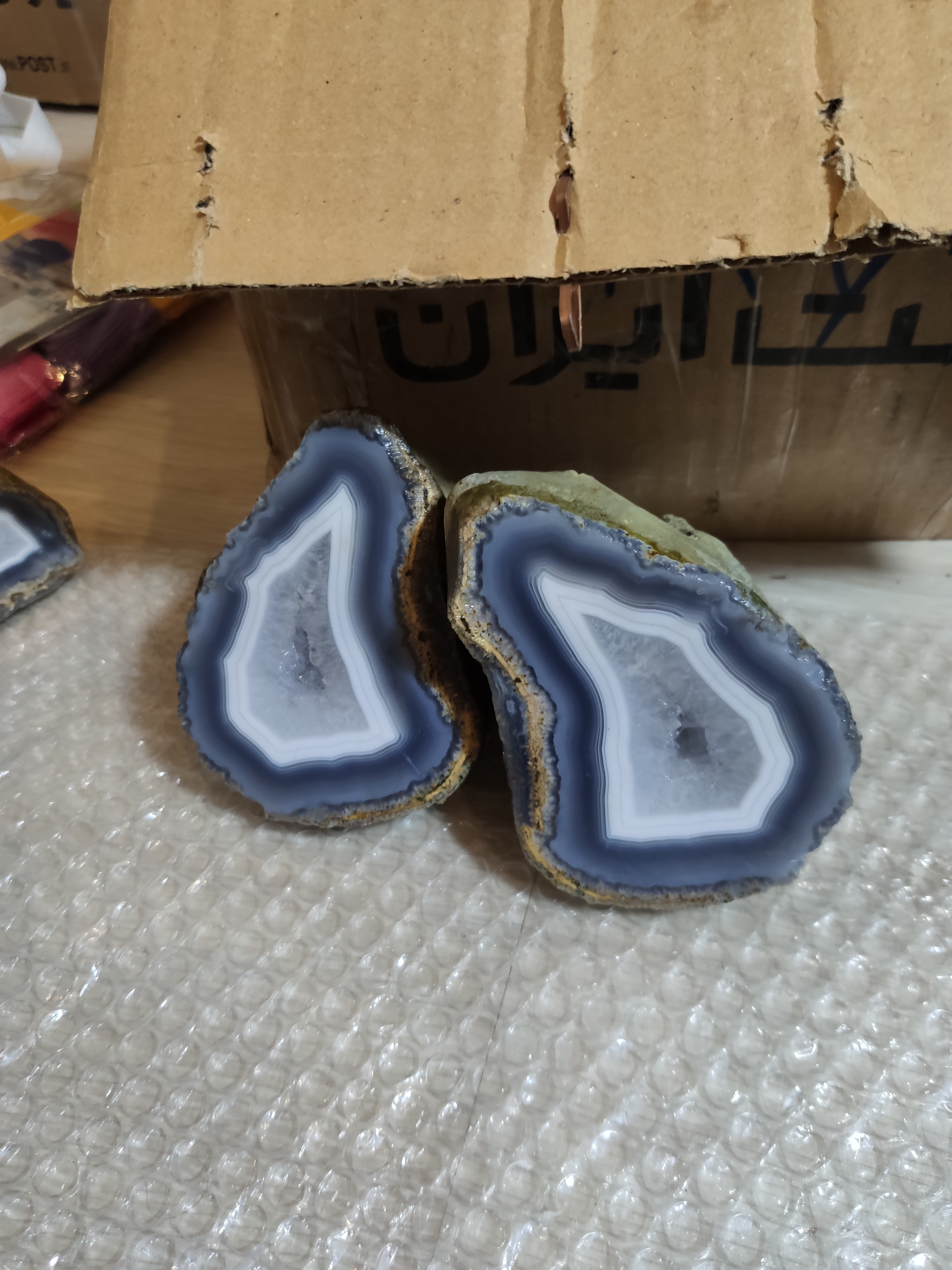 توپی عقیق سلیمانی کلکسیونی بزرگ