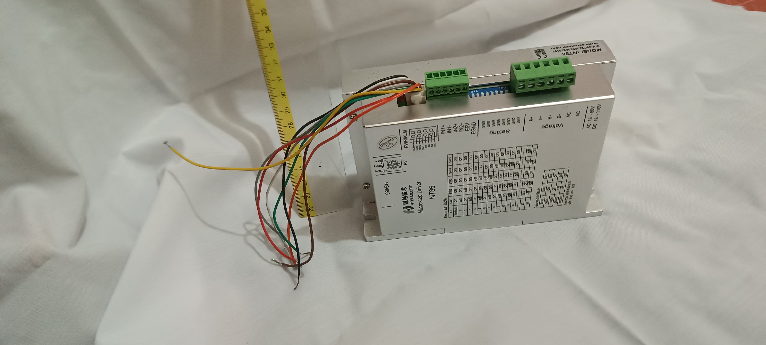 درایو ایزی سروو استپ موتور انکدر دار nt86 امپر8