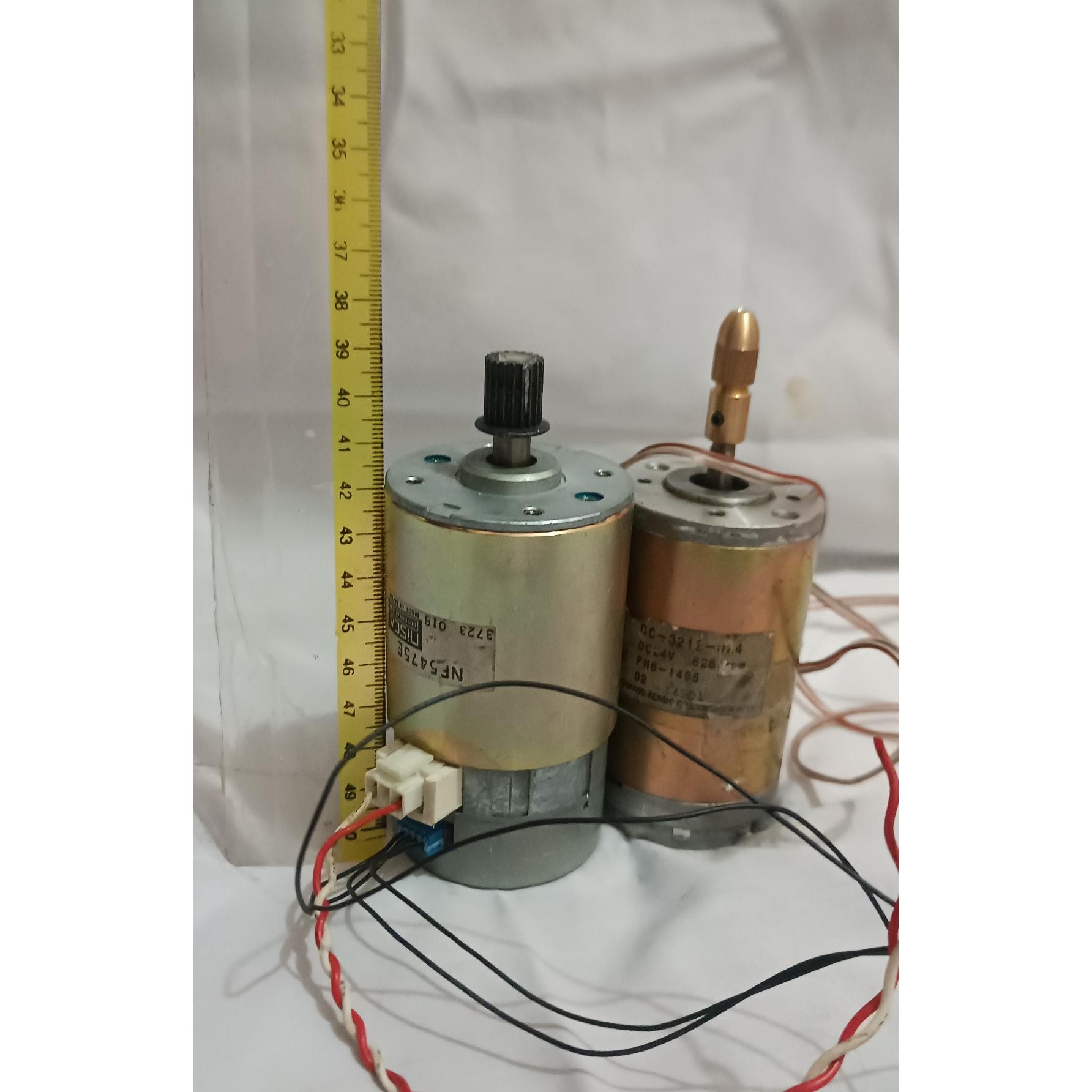 موتور dc با انکدر و بدون انکدر دور بالا