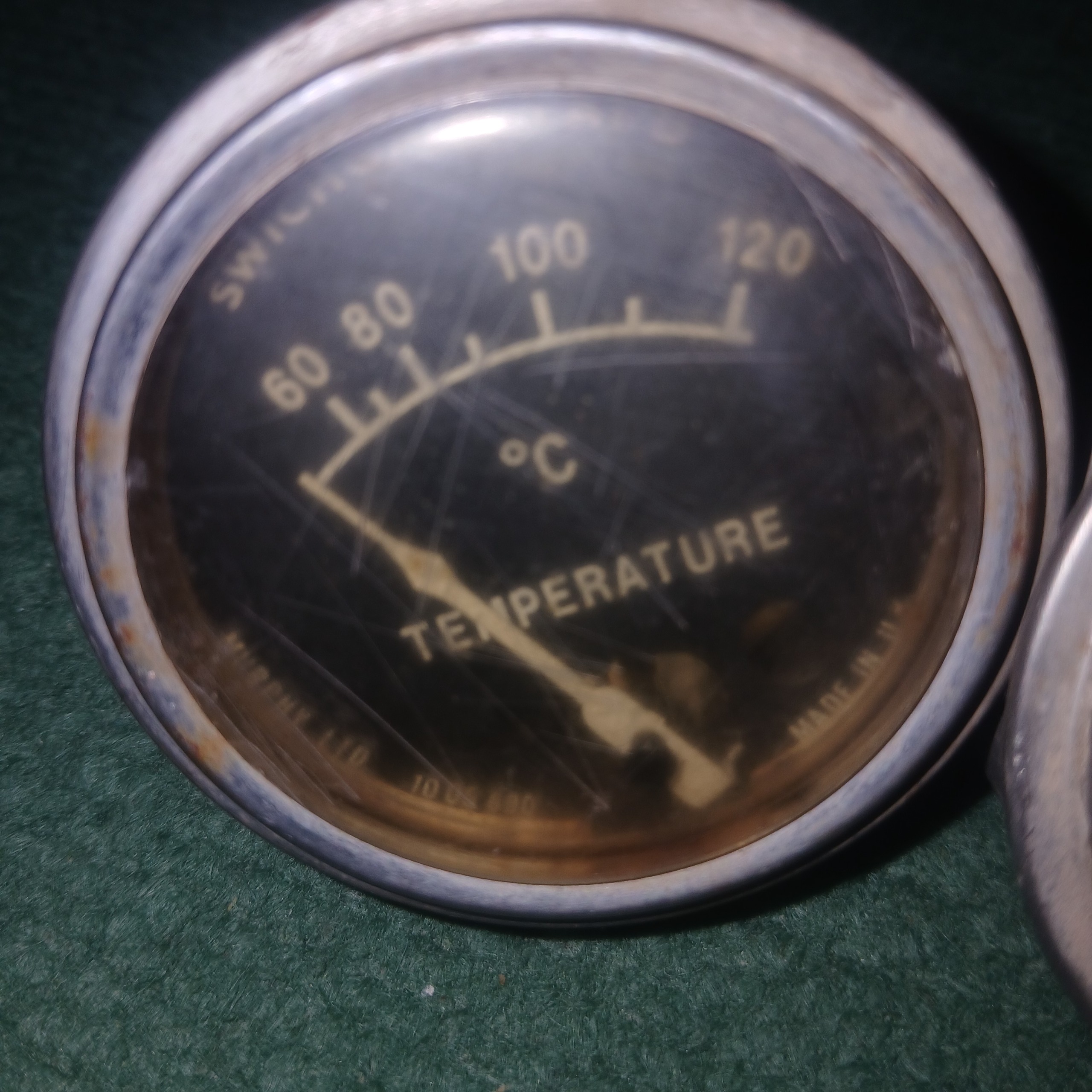 درجه عقربه ای روغن و......