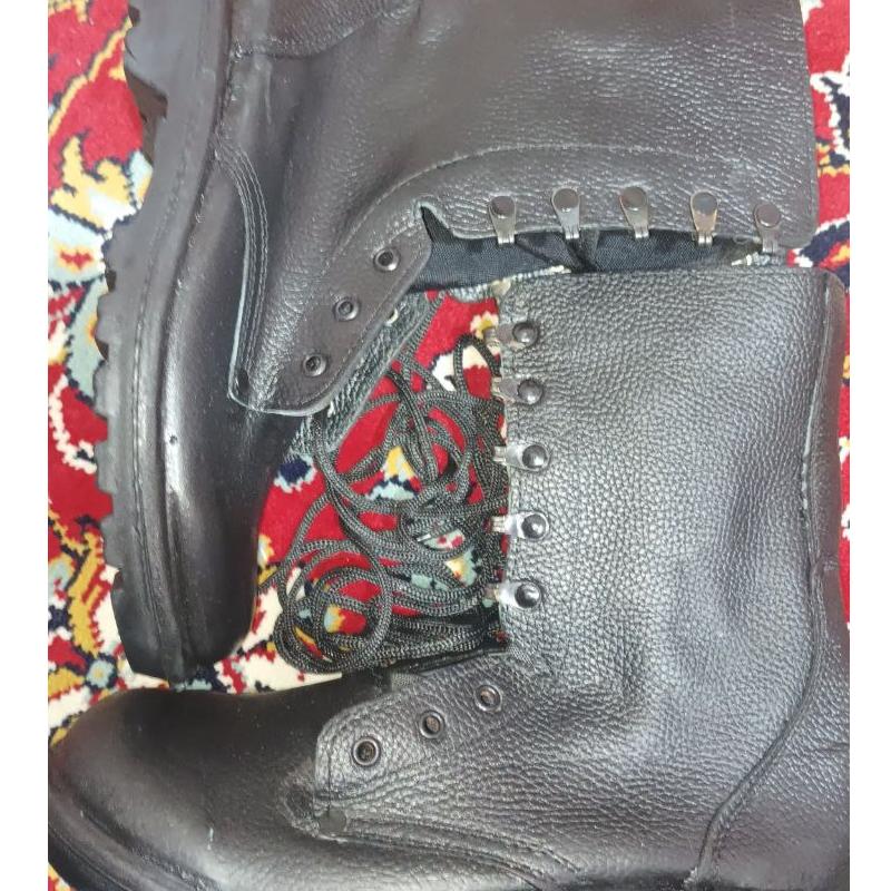 پوتین مشکی نظامی سگک دار