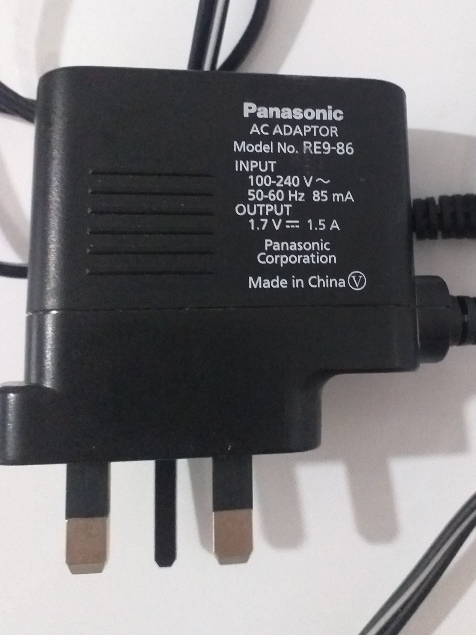 شارژر ماشین اصلاح پاناسونیک اصلی