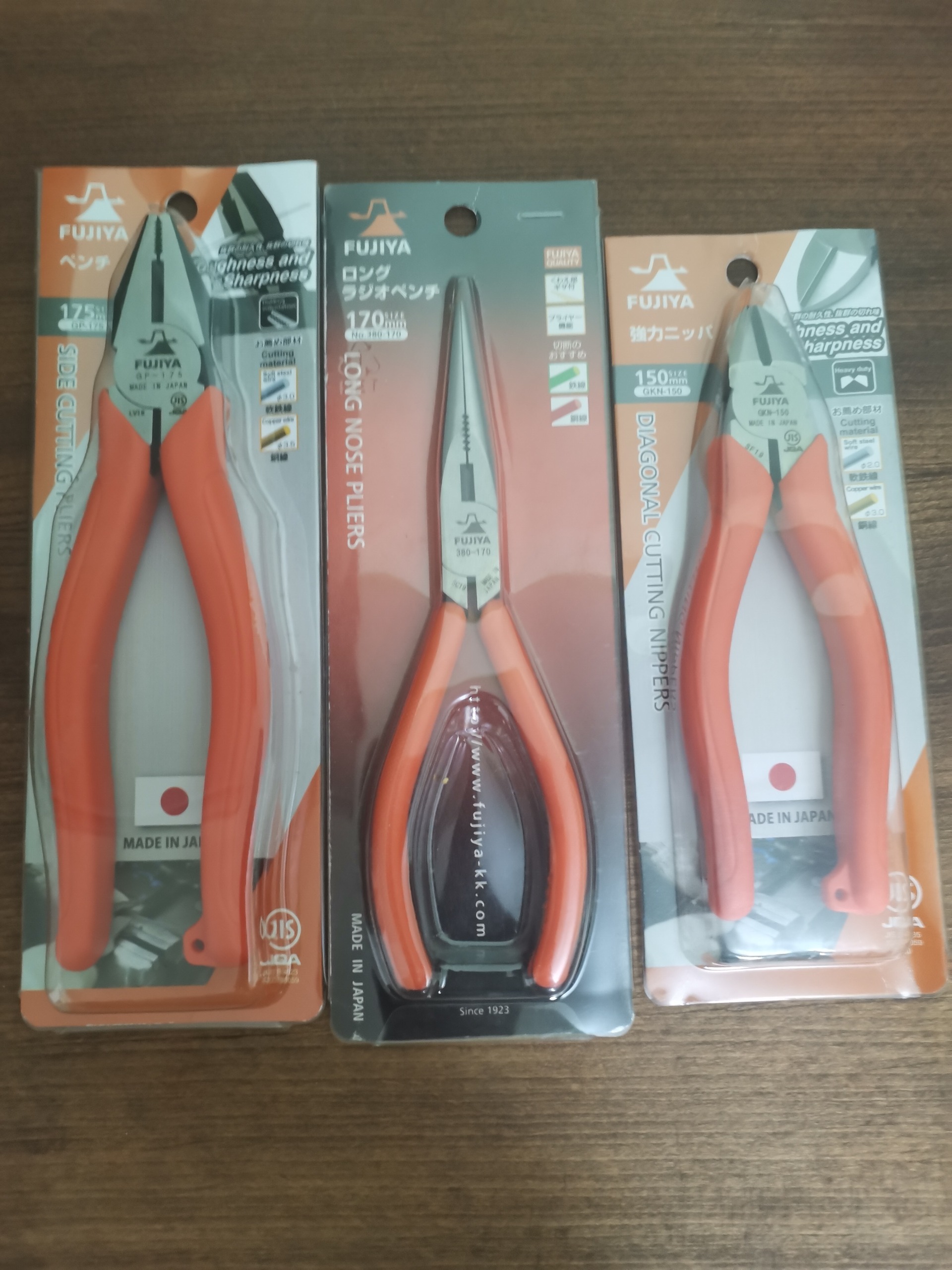 ست 3 عددی انبر فوجیا ژاپن