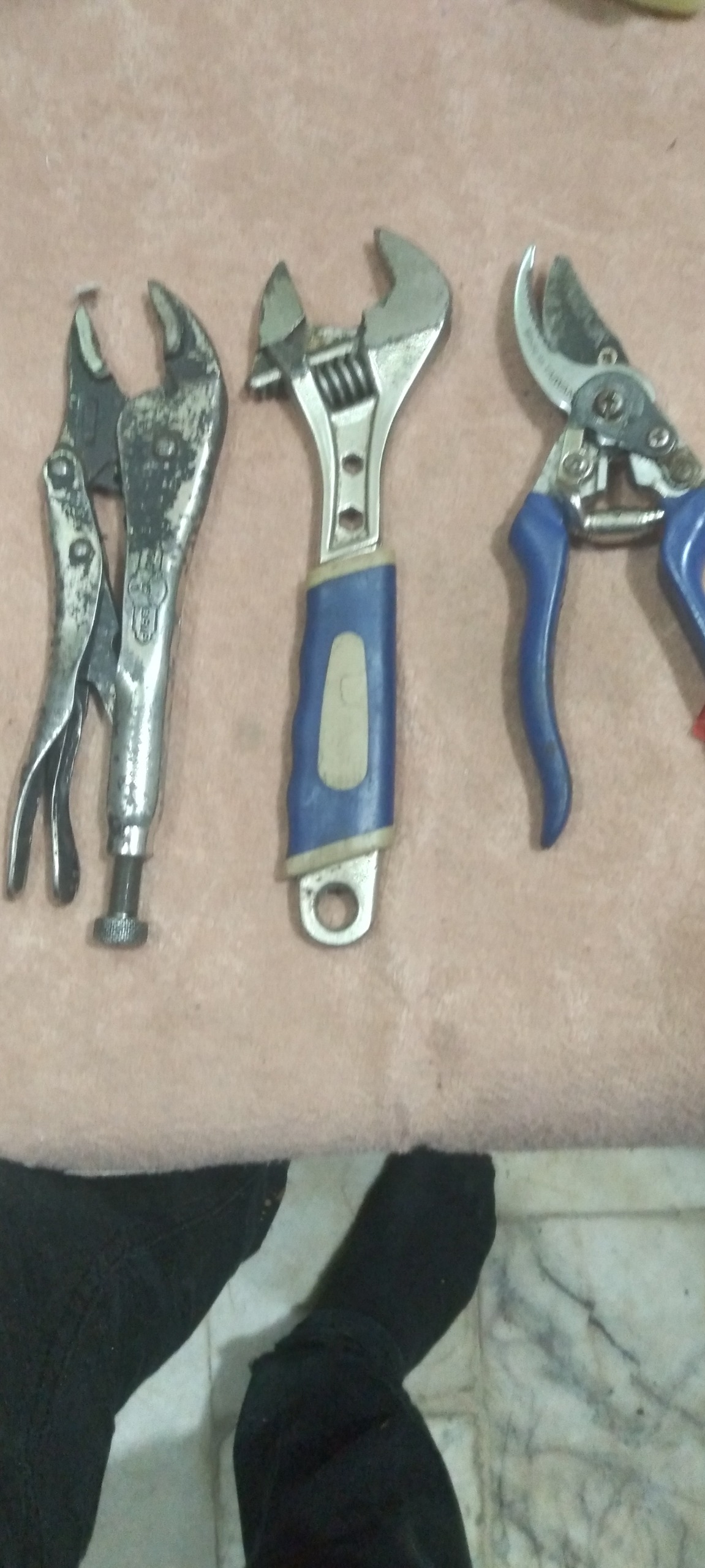 آچار قفلی فرانسه قدیمی