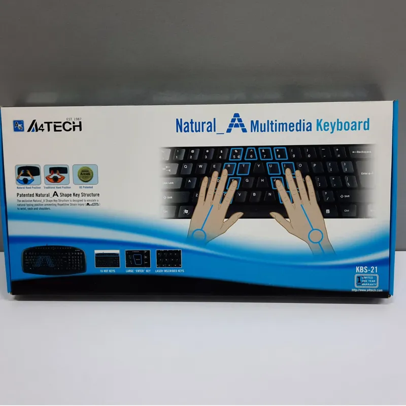 کیبورد ای فورتک مدل A4Tech/KBS_21 /