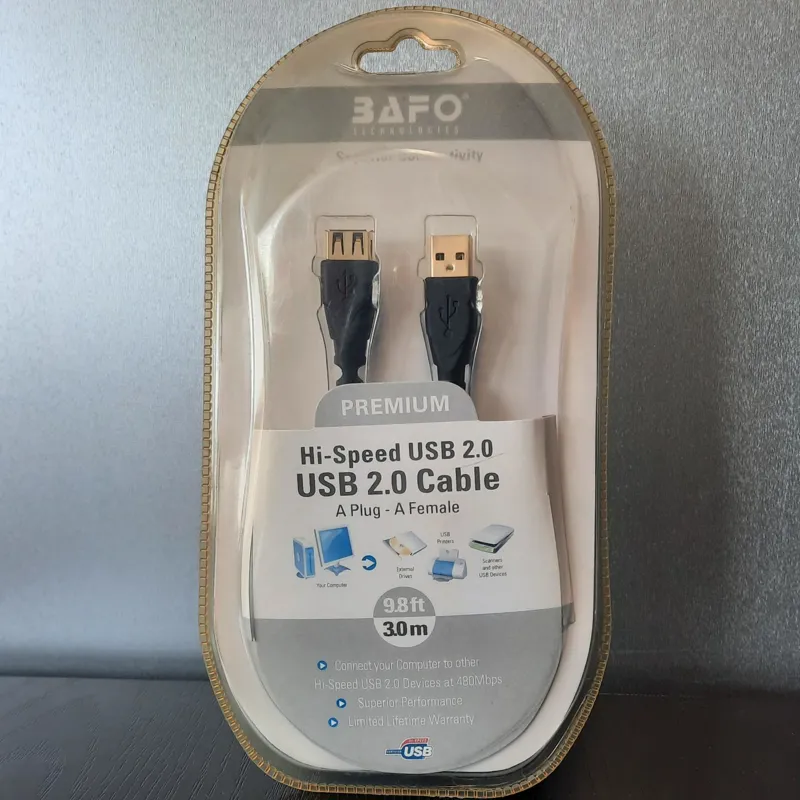 کابل افزایش طول USB بافو 3 متری
