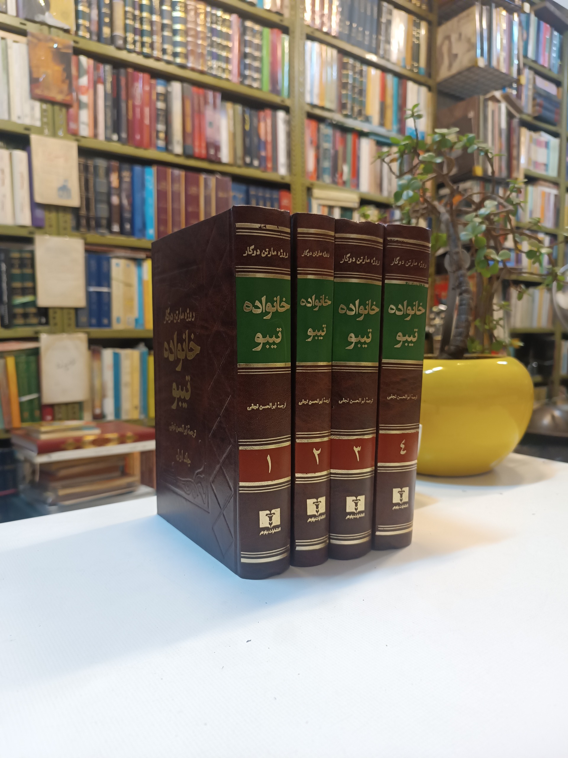 خانواده تیبو روژه مارتن دوگار چاپ 1ول 2368