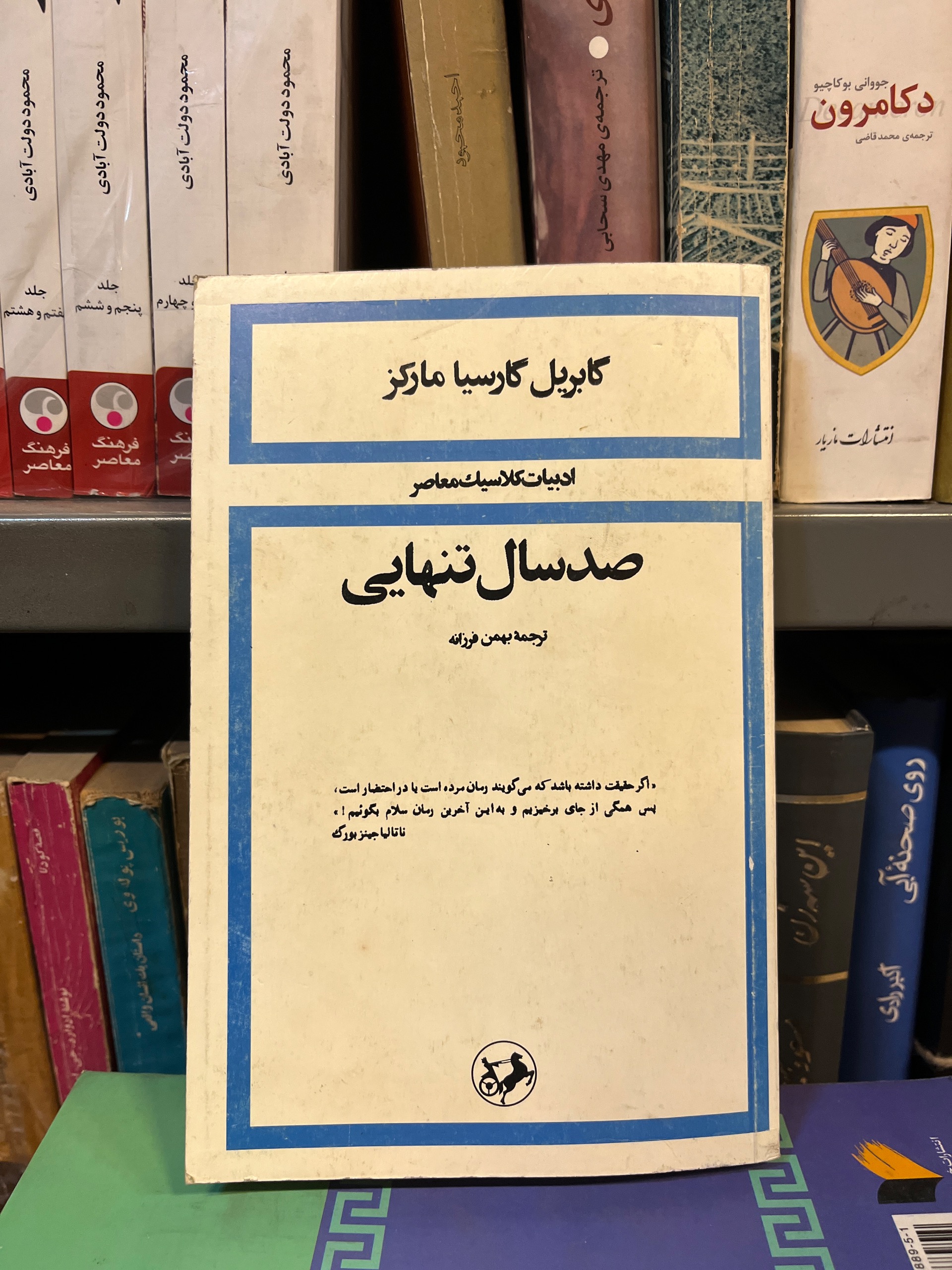 صدسال تنهایی گارسیا مارکز بهمن فرزانه
