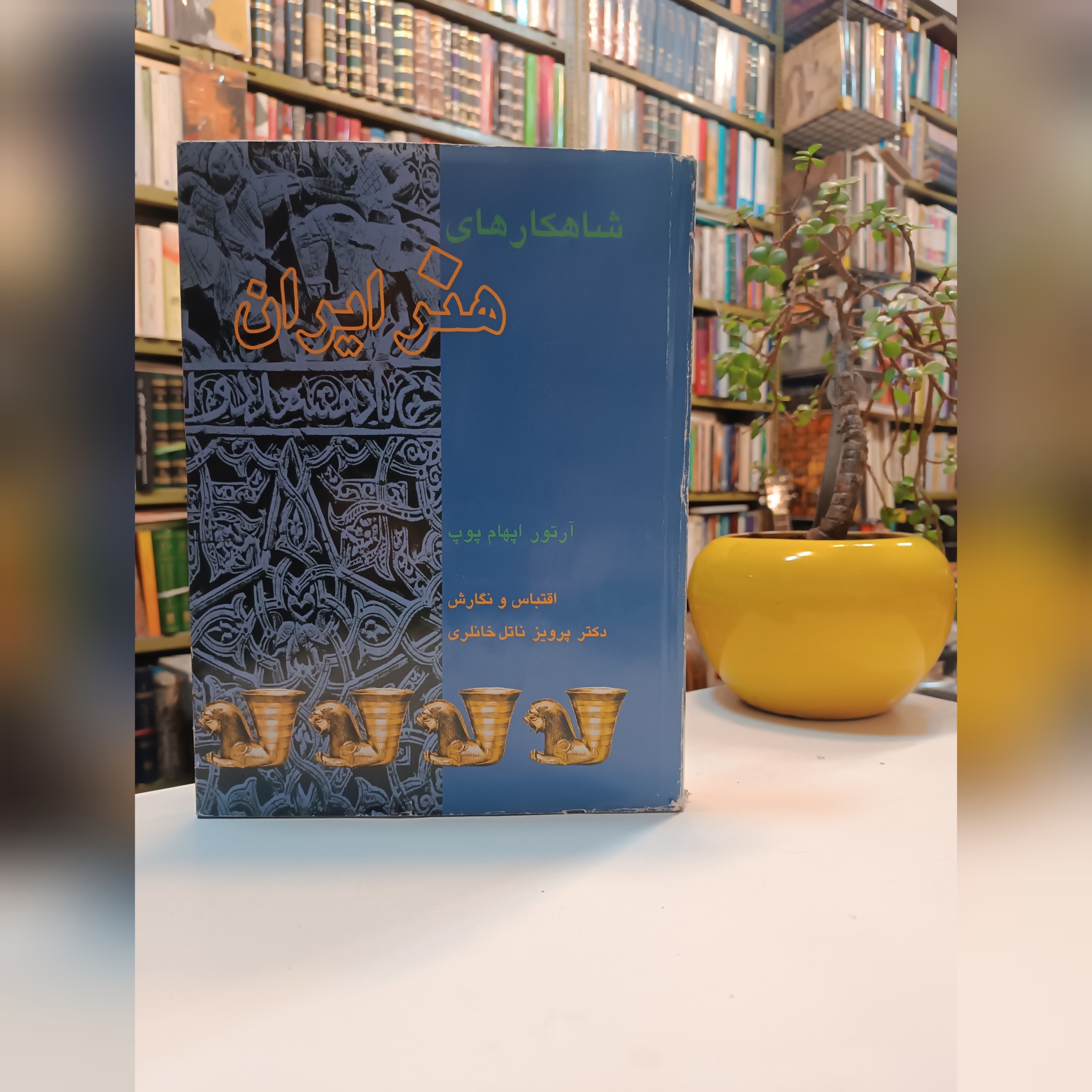 شاهکارهای هنر ایران آرتور پوپ چاپ 1 ناتل خانلری