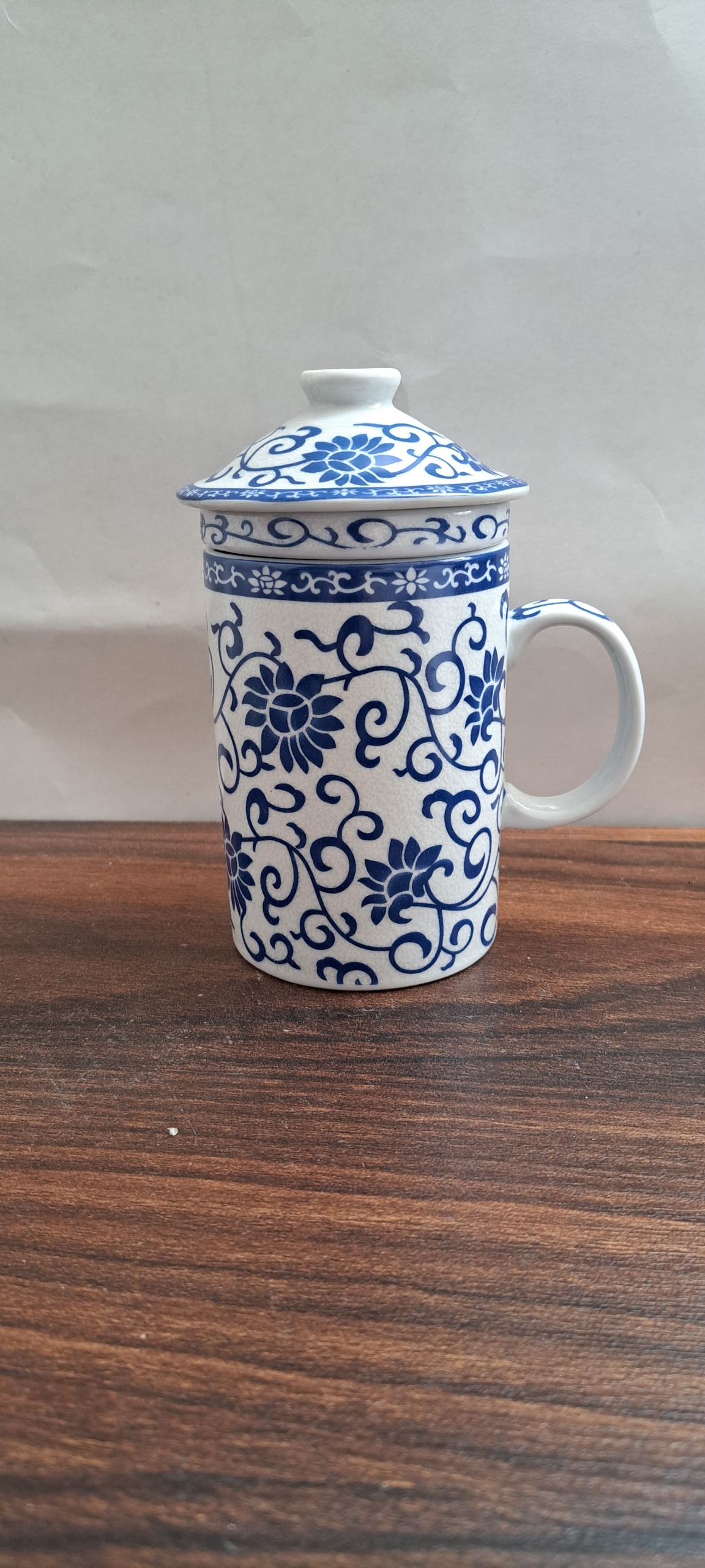 ماگ دمنوش قلم آبی نو