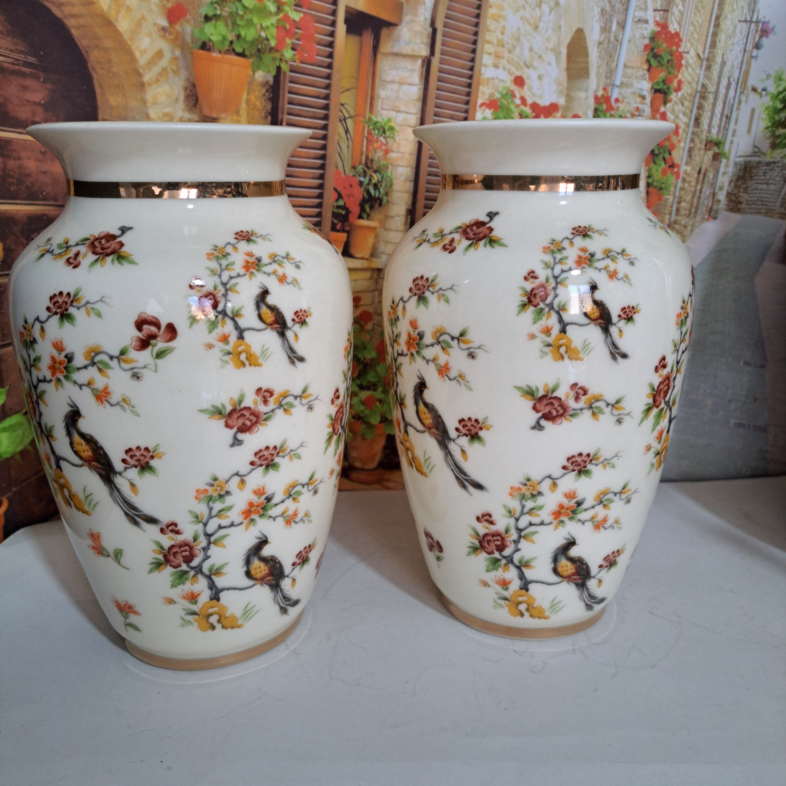 گلدان طرح پرنده نو