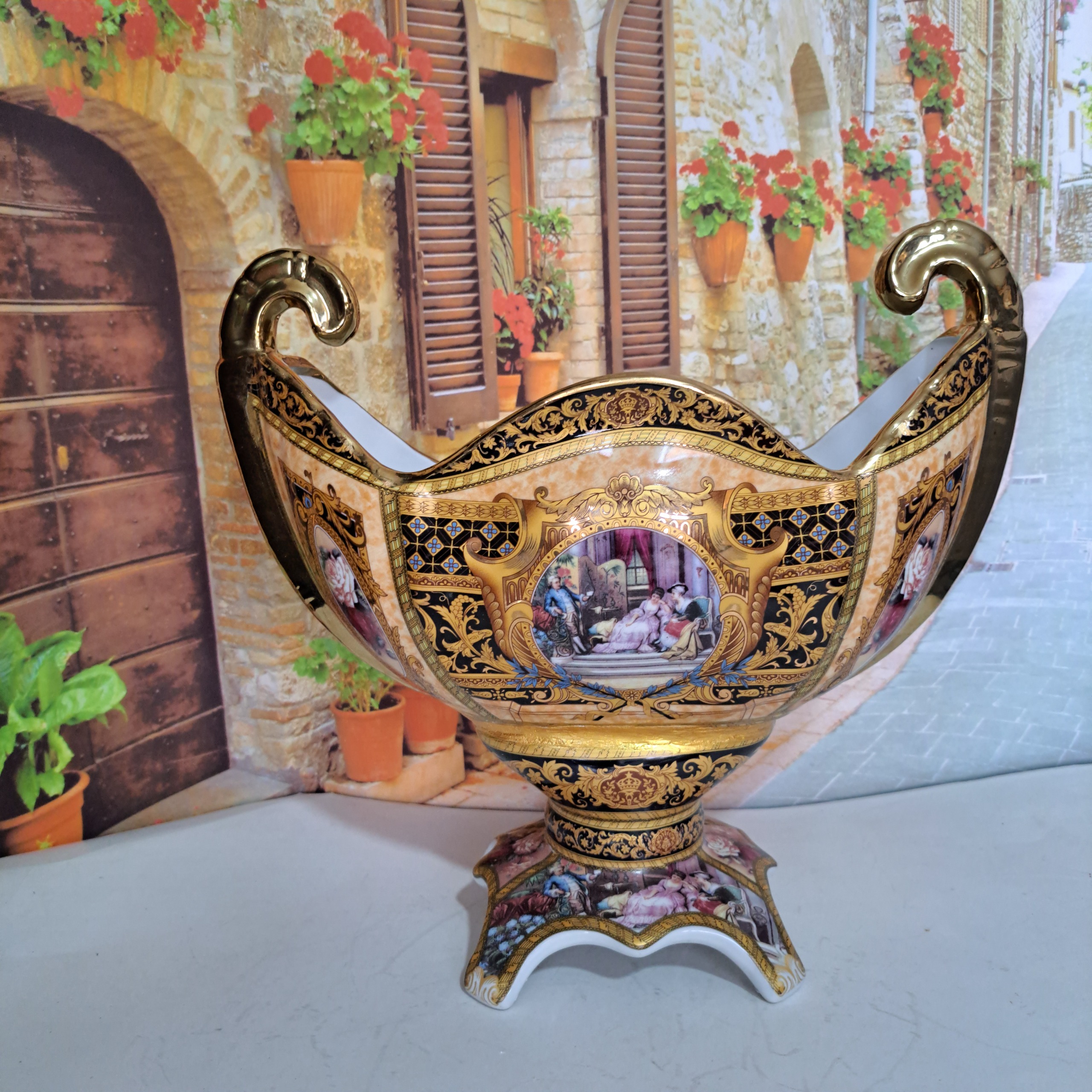 کشکول کرمی مناسب آجیل و شکلات خوری