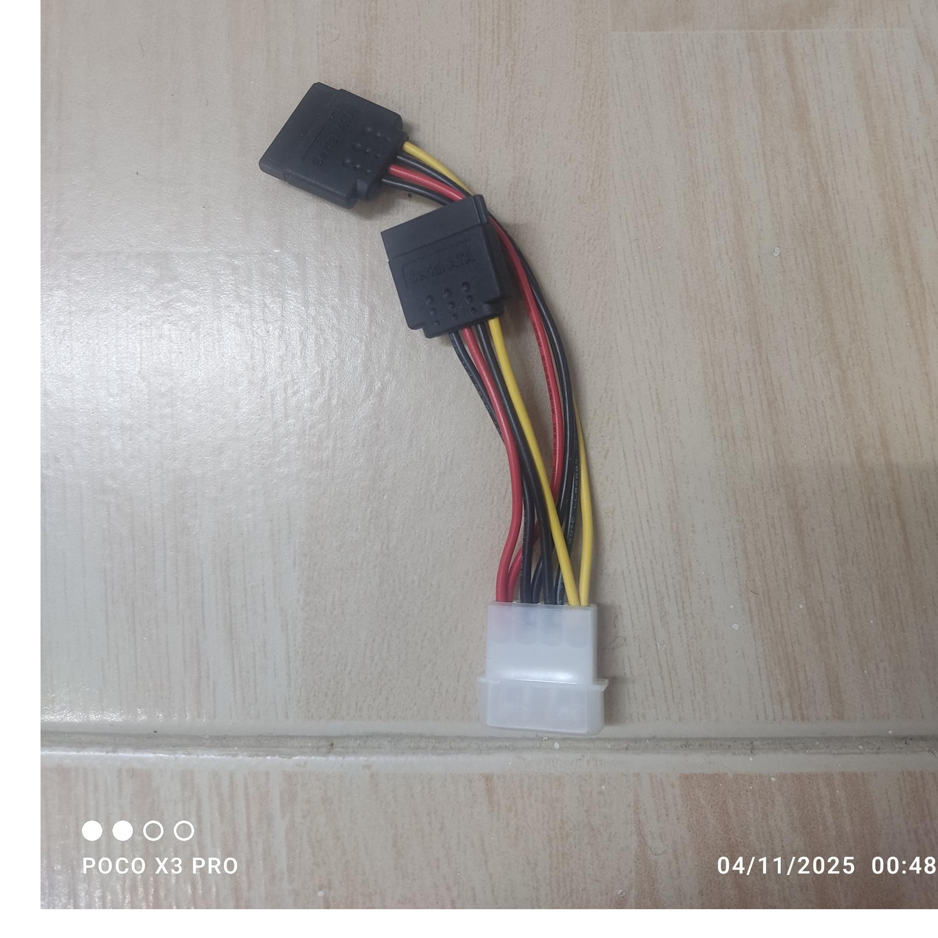کابل برق ساتا یک به دو