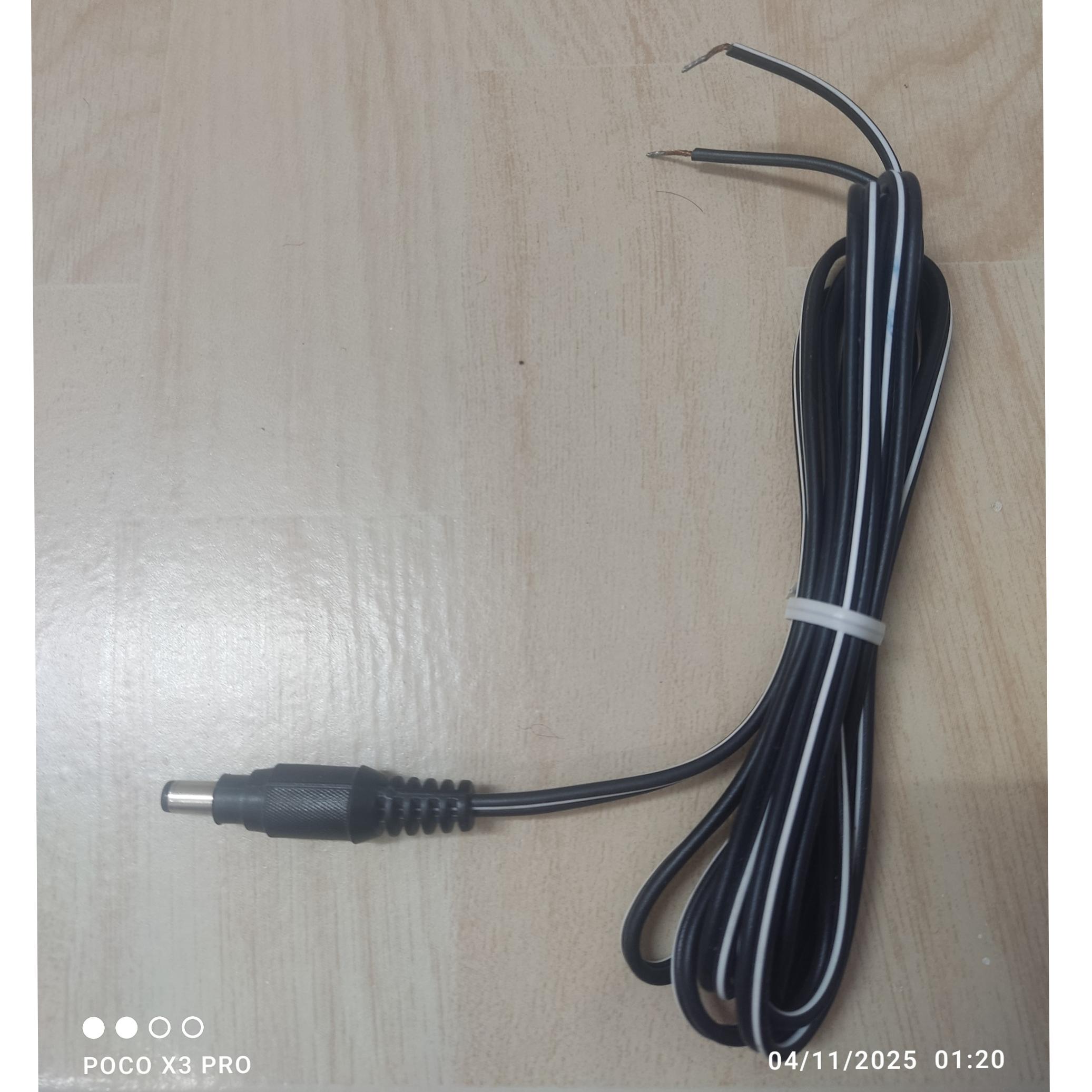 فیش آداپتور نری سیم دار