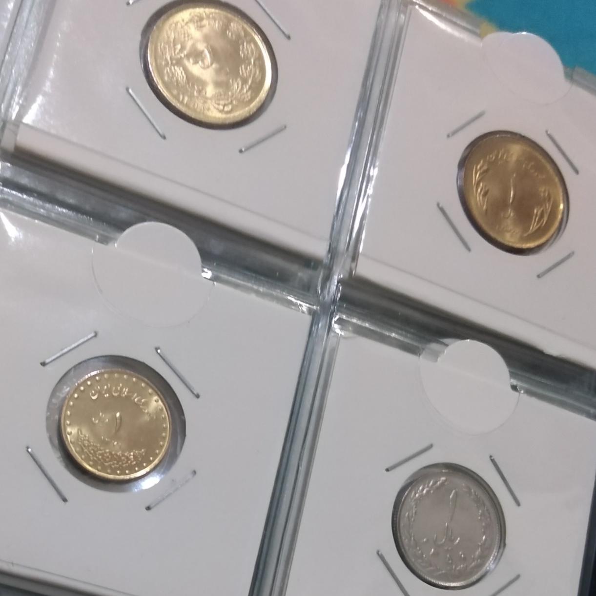 آلبوم مجموعه کامل انواع سکه جمهوری