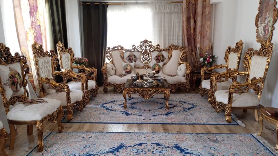 مبلمان سلطنتی 11نفره وناهارخوری8نفره