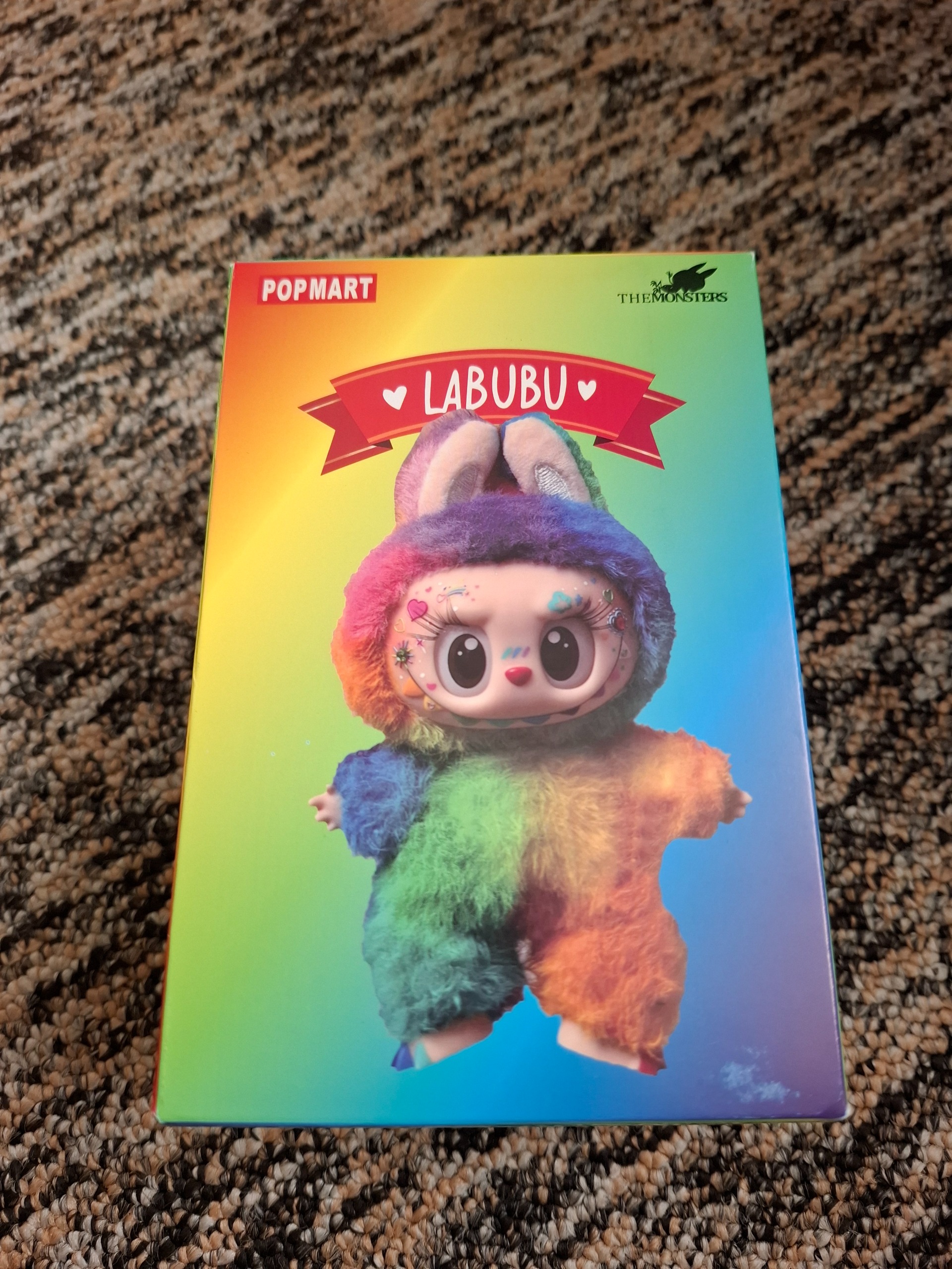 اسباب بازی عروسک لبوبو Labubu سری رنگین کمان