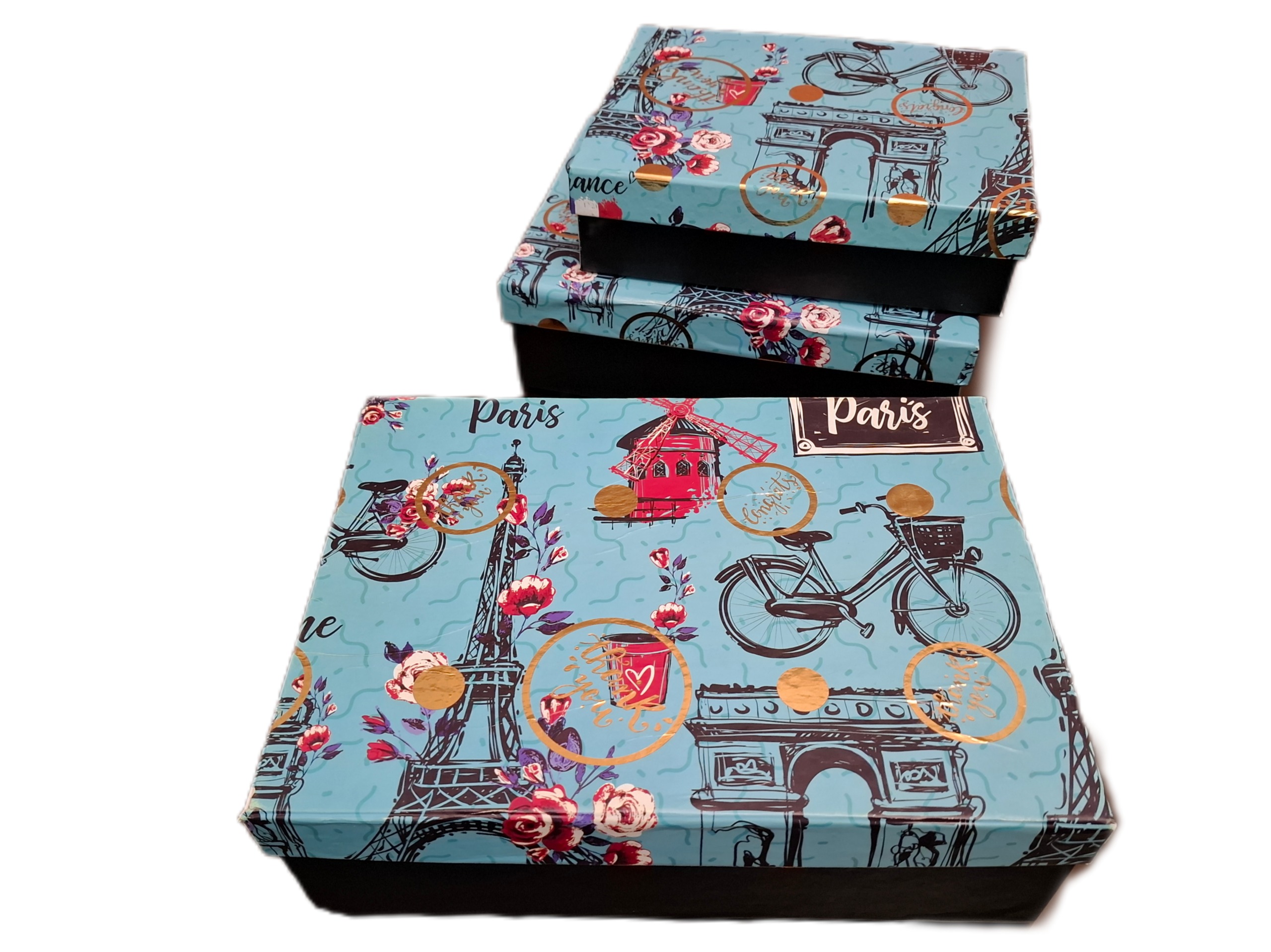 جعبه و باکس هدیه طرح برج ایفل پاریس