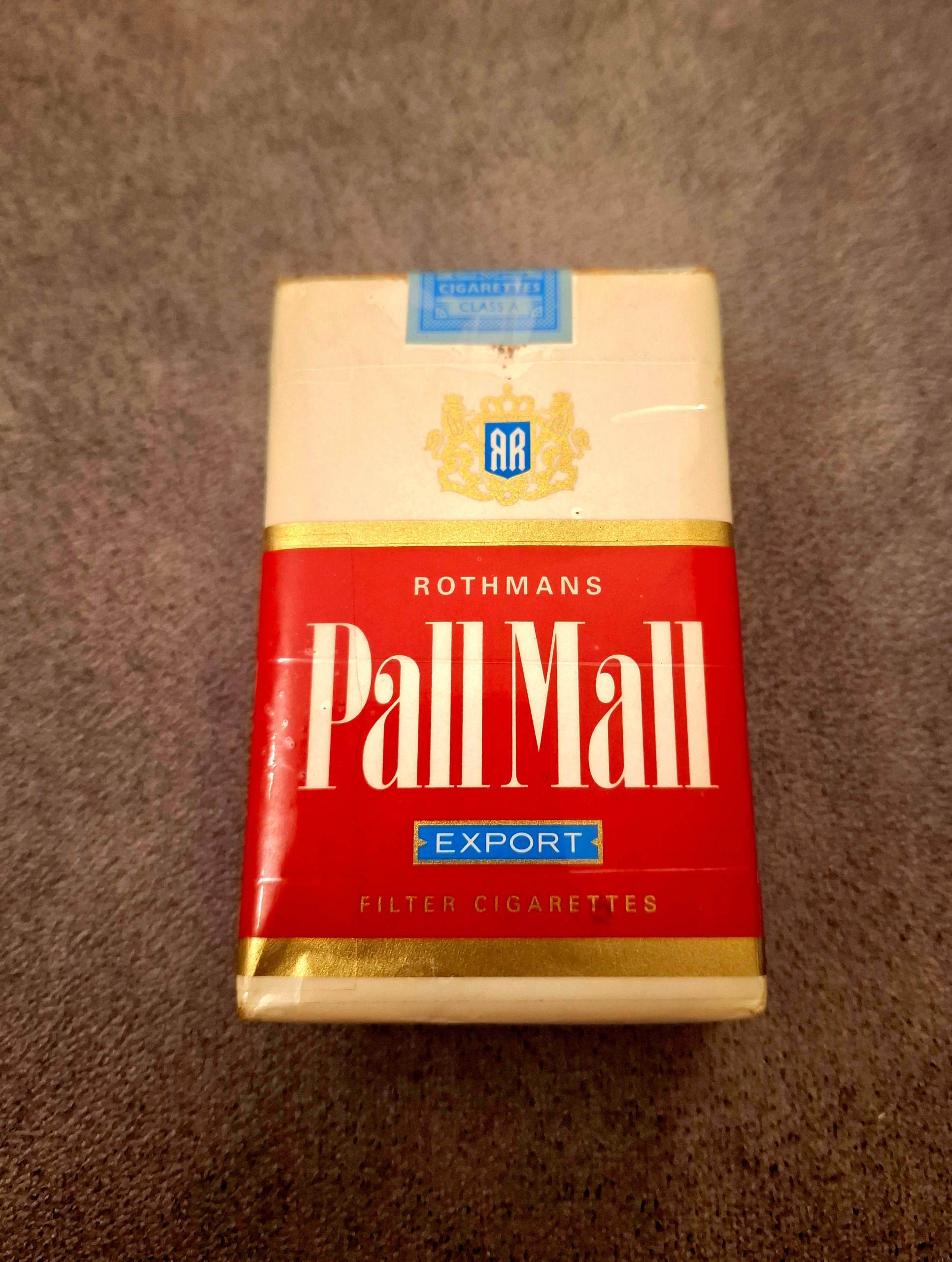 پاکت سیگار پال مال Pall Mall شرکت Rothmans روتمنز