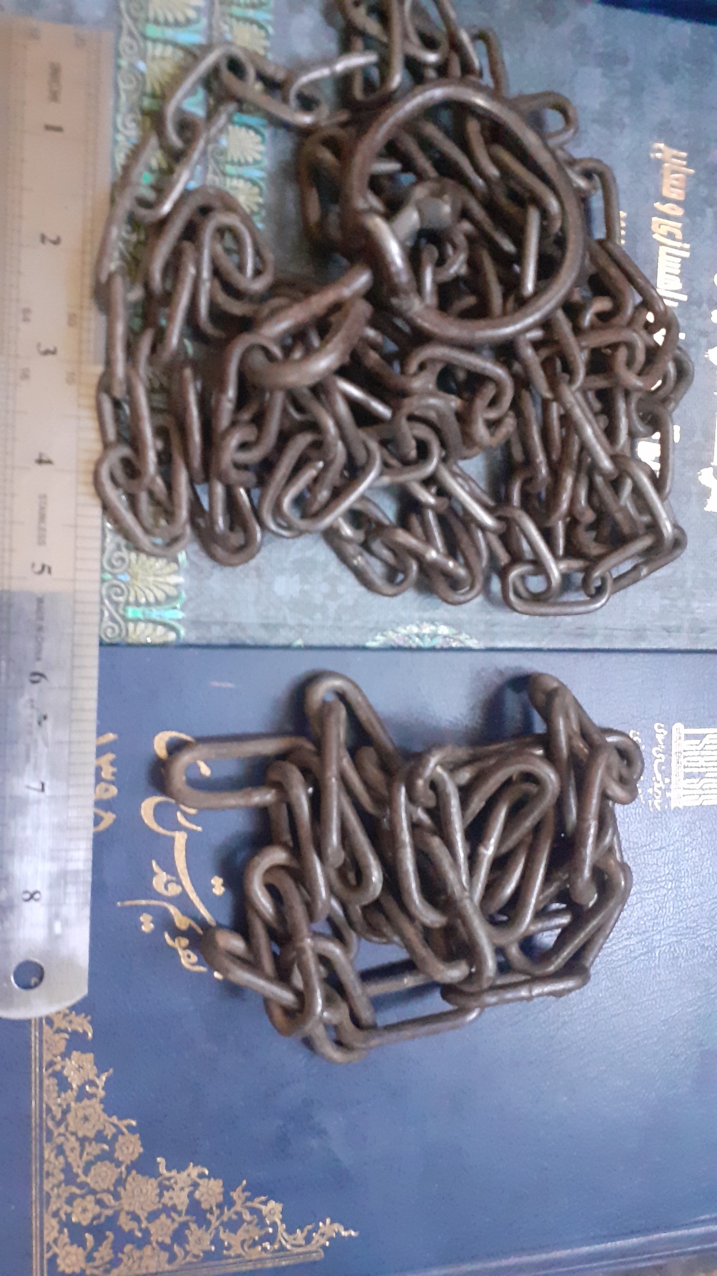 2عدد زنجیر محکم به طور 3مترو 30سانت