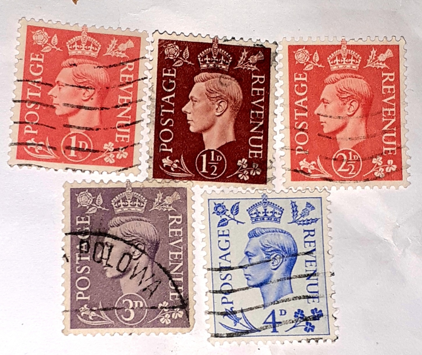 سری تمبر باطله خارجی ارزشمند