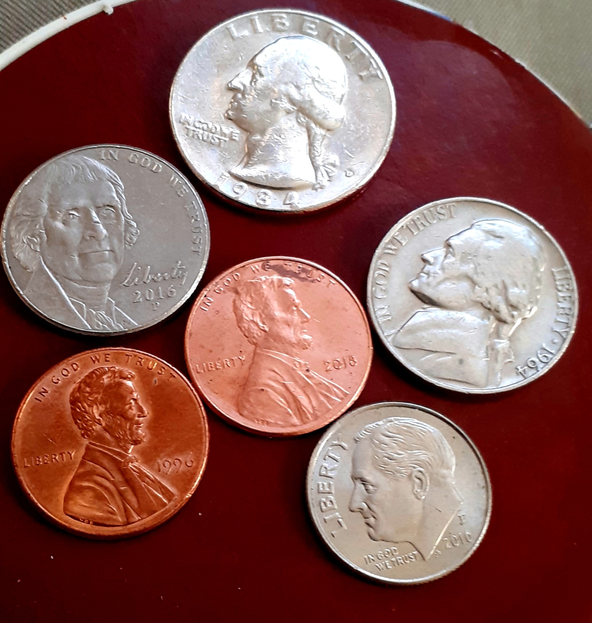 ست 6سکه آمریکا ارزشمند و کلکسیونی