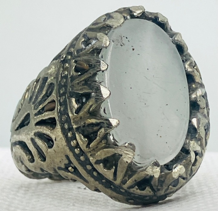 انگشتر مون استون سنگ ماه ایسلندی نادروکمیاب