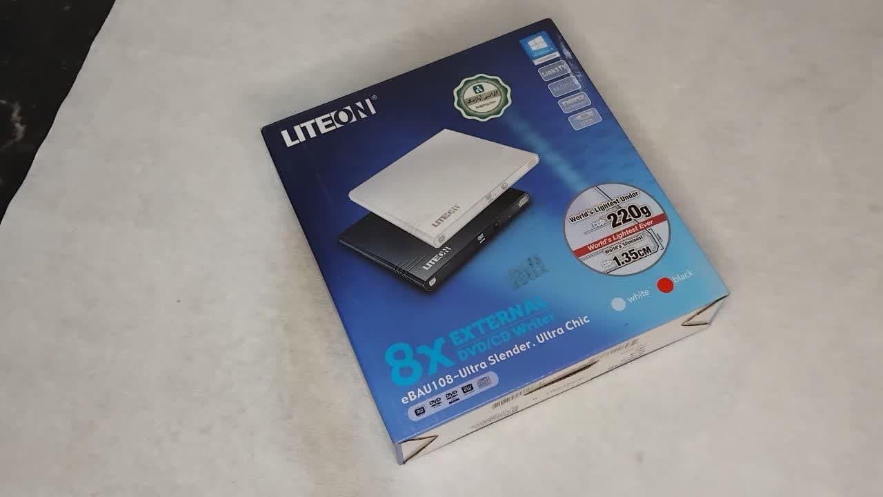 درایو DVD اکسترنال لایت آن مدل eBAU108
