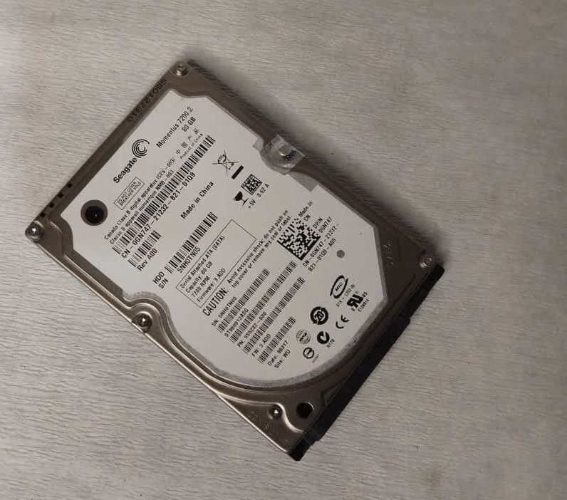 هارد دیسک 2.5 اینچ ساتا 80 گیگابایت - Seagate