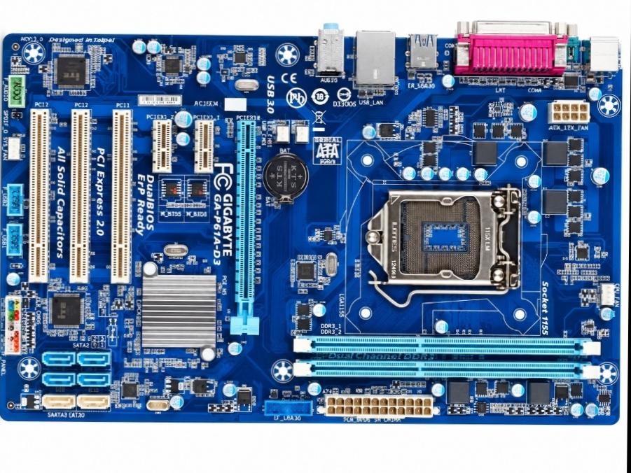 مادربرد Gigabyte GA-P61A-D3 سوکت LGA1155