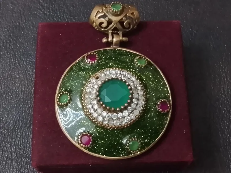 آویز گردنی نقره