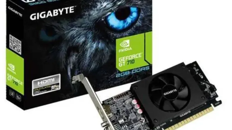 کارت گرافیک گیگابایت GT710