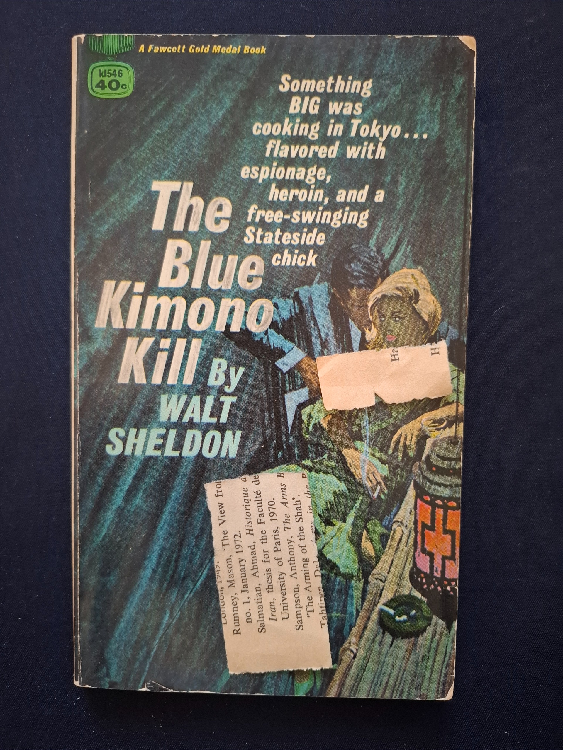 The blue kimono kill انگلیسی