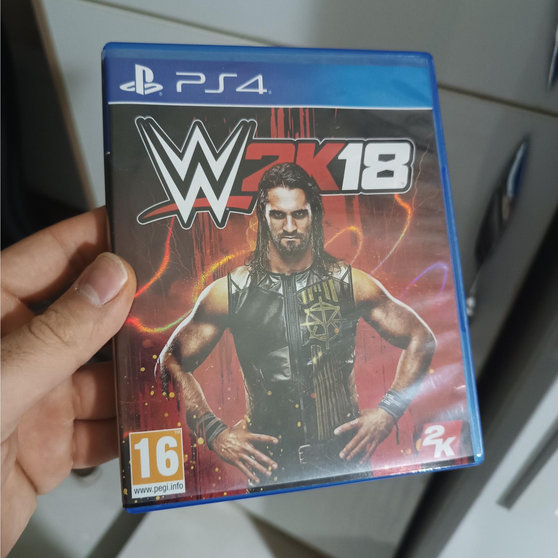 دیسک بازی wwe 2k18
