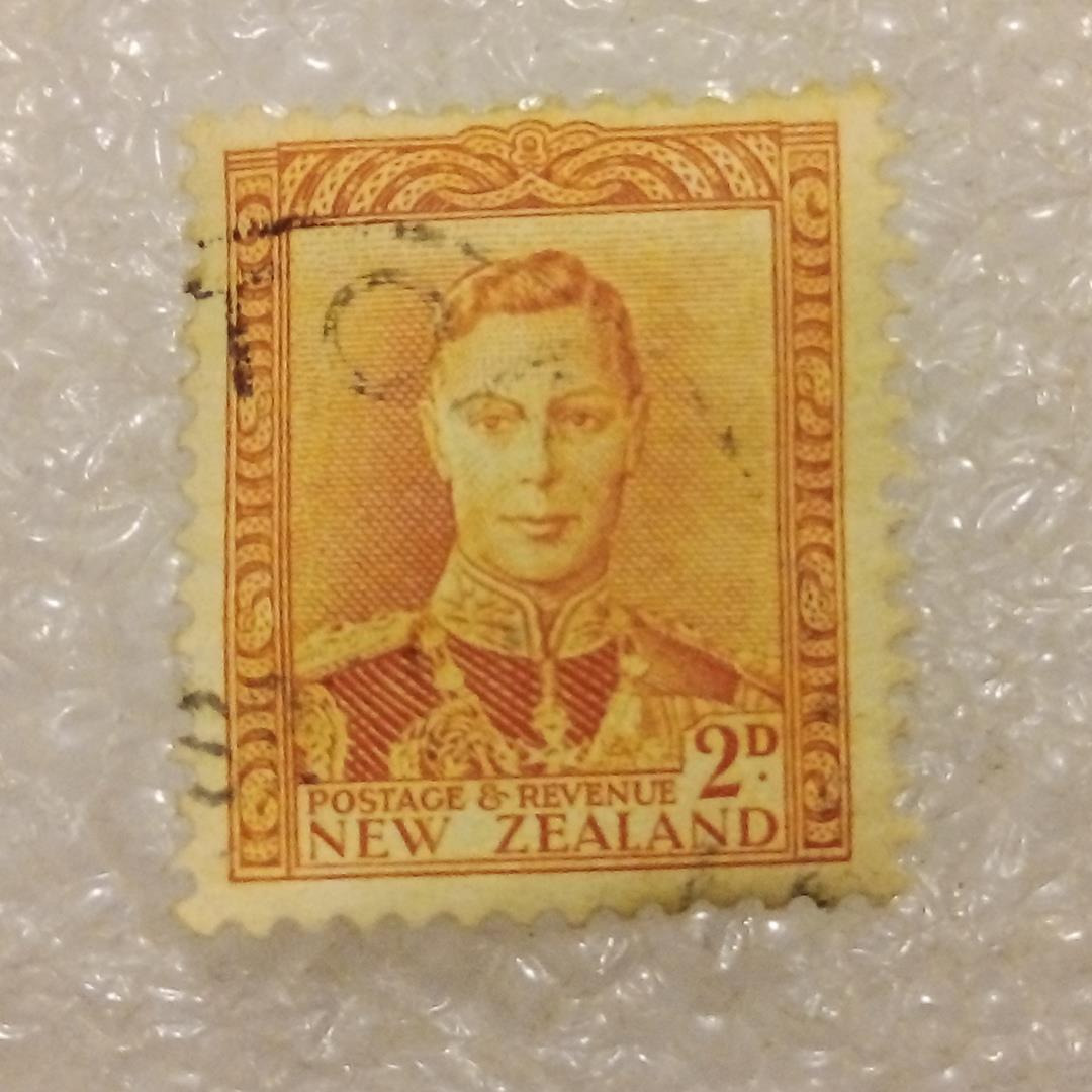 تمبر نیوزیلند قدیمی شخصیت باطله (92)0