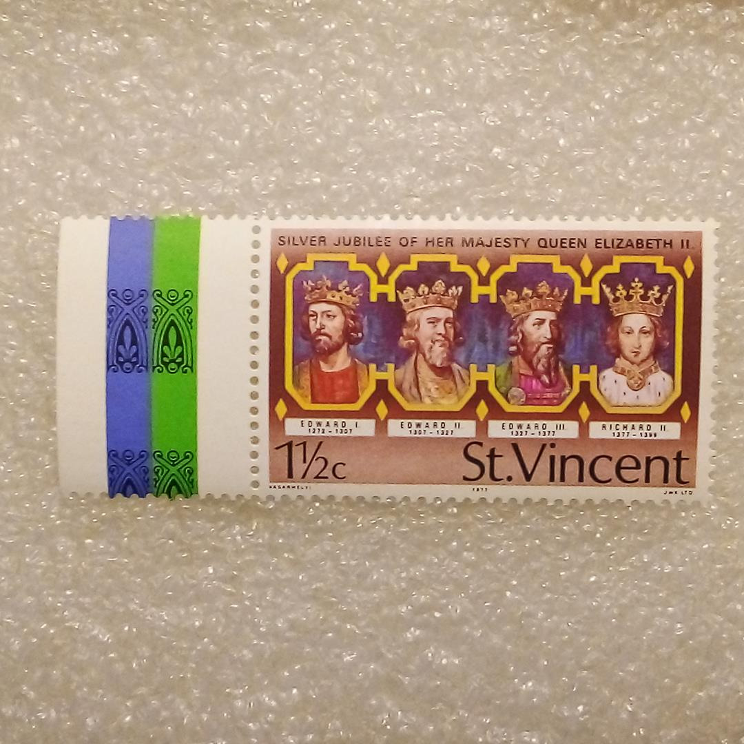 تمبر سنت وینسنت و گرنادین 1975 پادشاهان (91)3