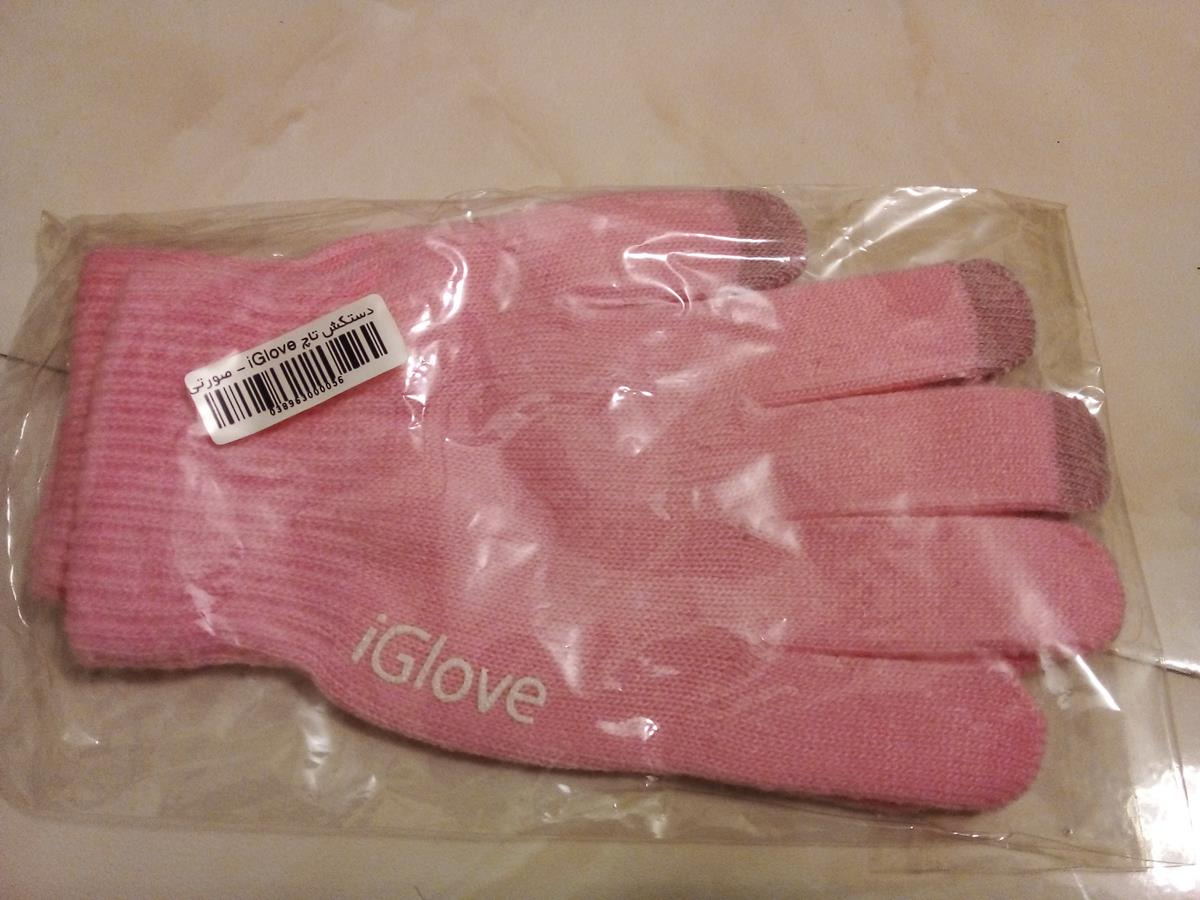 جفت دستکس تاچ IGLOVE ای جی لاو صورتی (ک 9)