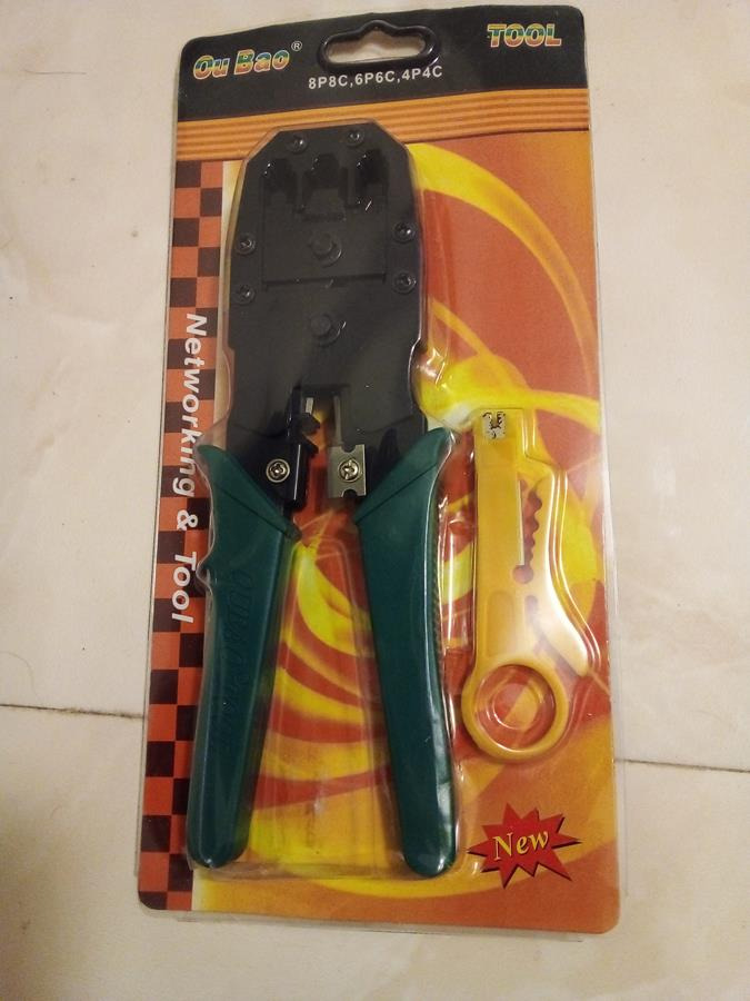 انبر پرس سوکت تلفن و شبکه با کیفیت (ک 7)