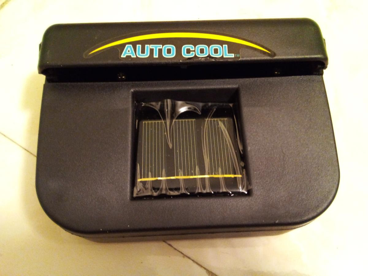 هواکش شیشه خودرو AUTO COOL خورشیدی (ک 7)S N