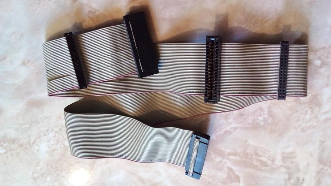 کابل5 سوکت فلاپی قدیمی68سانت نایاب(ک 19)(ب 2)5 S N