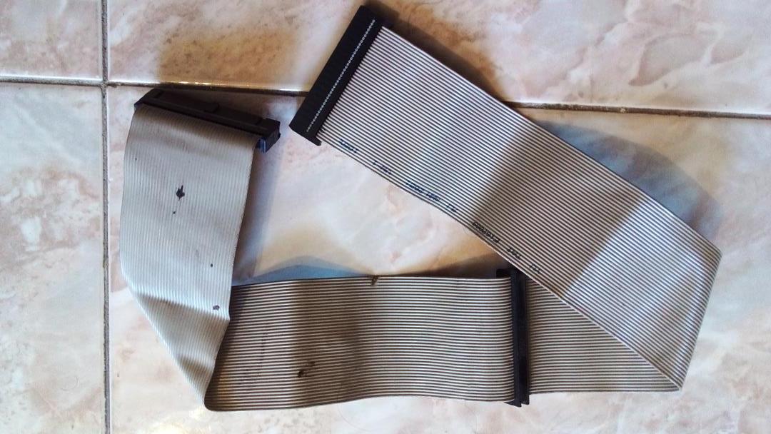 کابل IDE هارد رایتر 3 سوکت قدیم 44سانت(ک 19)(ب 3)6