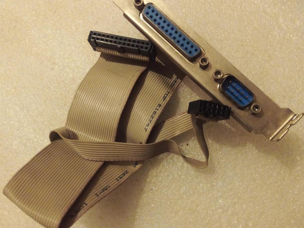 براکت پنل 2 پورت قدیمی پشت کیس (ک 19)(ب 4)18