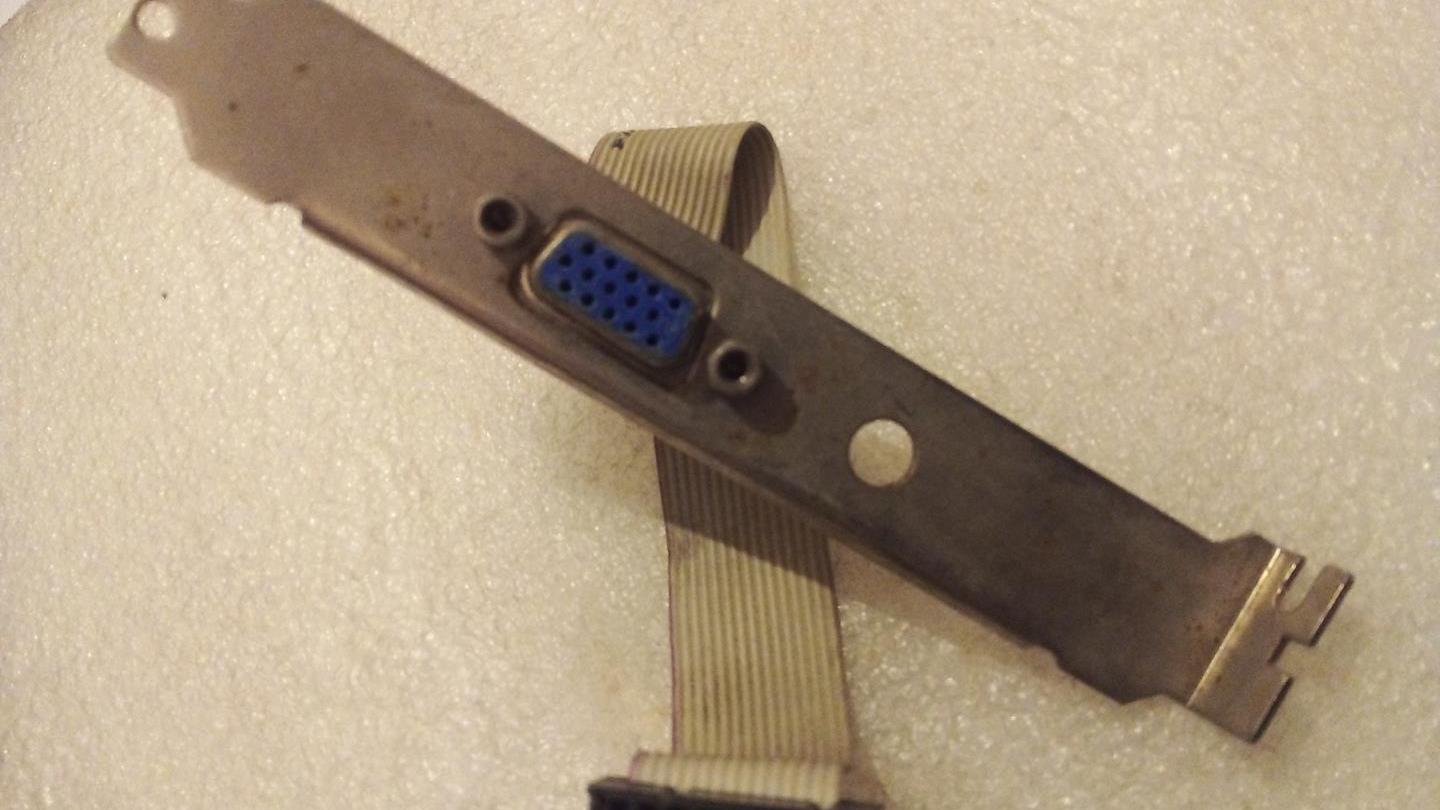 براکت پنل 2 پورت قدیمی پشت کیس (ک 19)(ب 4)22