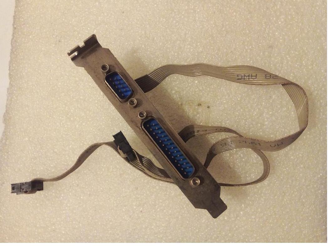 براکت پنل 2 پورت نری قدیمی پشت کیس (ک 19)(ب 5)32