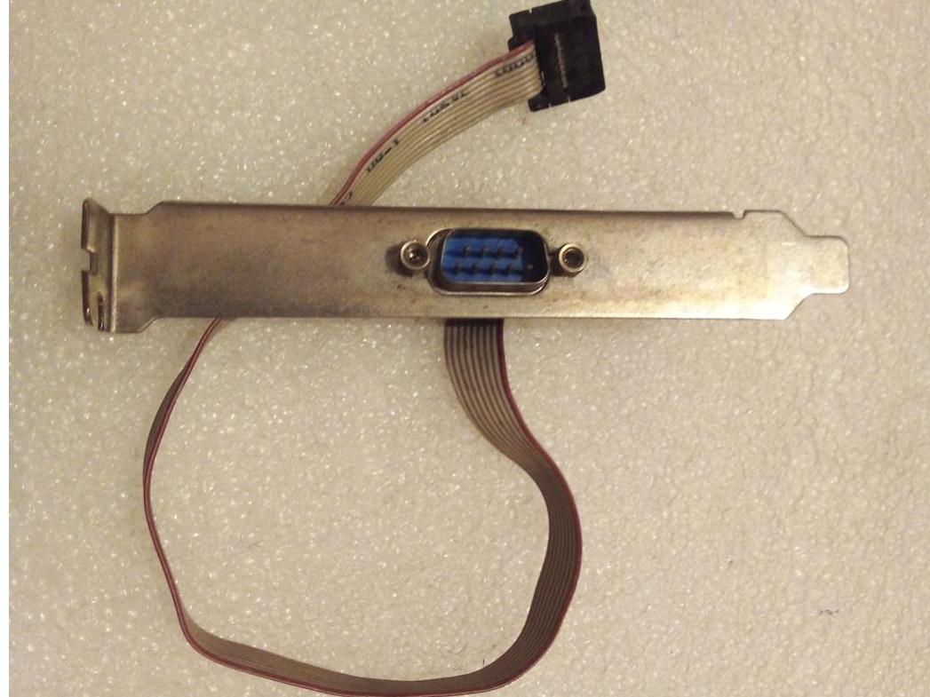 براکت پنل 1 پورت قدیمی پشت کیس (ک 19)(ب 5)29