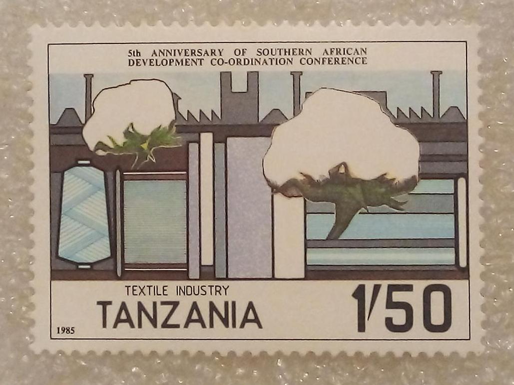 تمبر تانزانیا 1985 کنفرانس افریقا (89)7