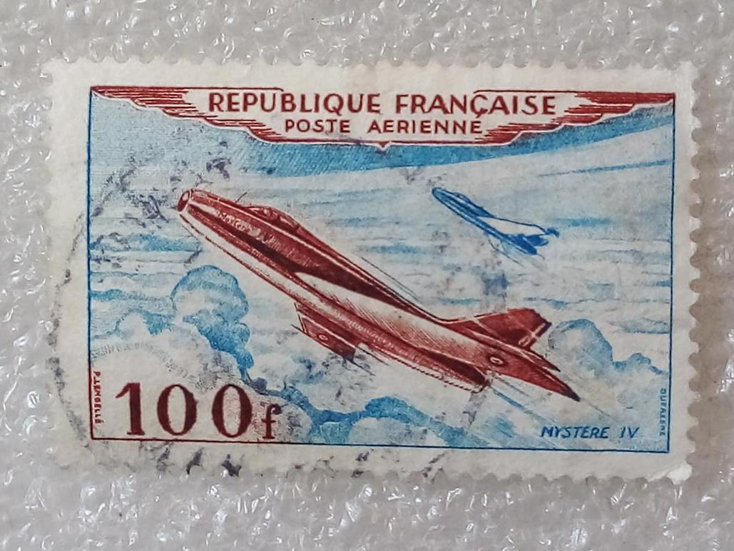 تمبر فرانسه 1938 پست هوایی باطله (88)1